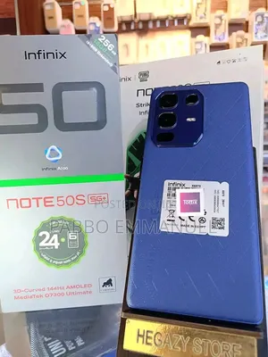 New Infinix Note 50s 256 GB Blue