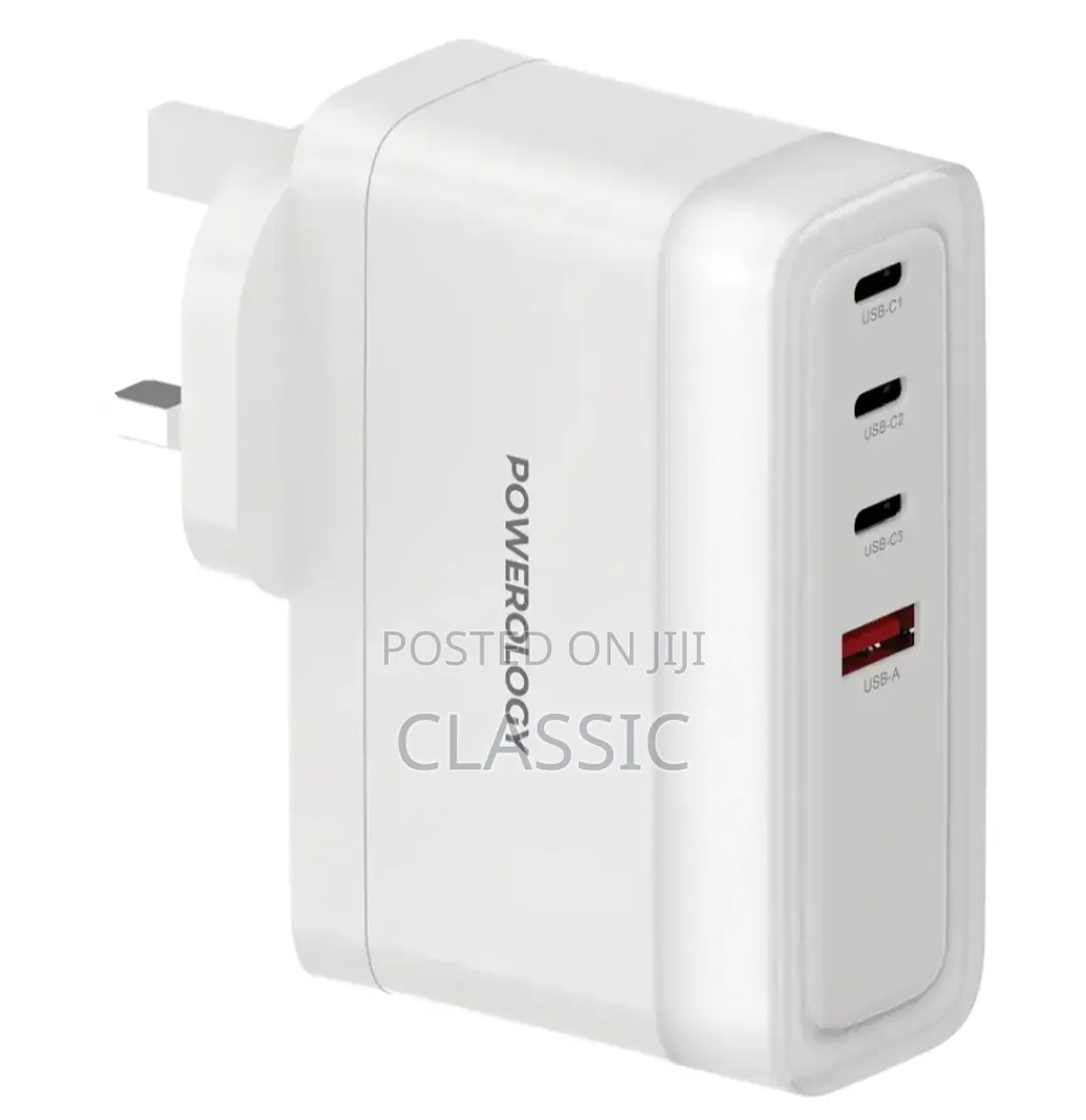 Powerology Lunex Series 140W Fast-Charging Adapter