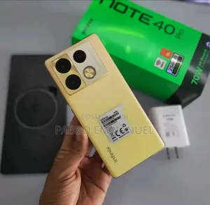 New Infinix Note 40 Pro 256 GB Gold