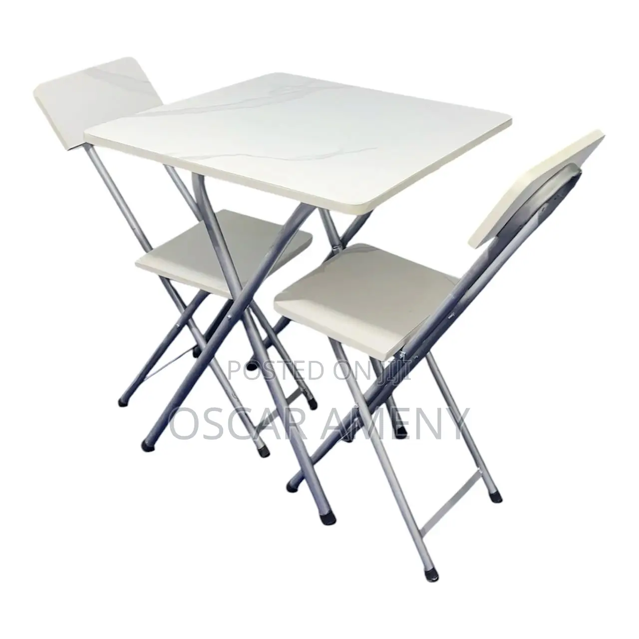 White Reading Set Table