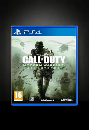 Call of Duty Modern Warfare Remastered Game Cd for Playstation 4