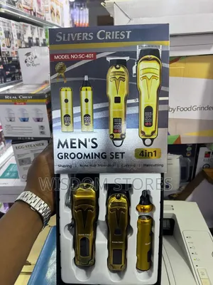 Slivers Criest 4-in-1 Men's Grooming Set (Model SC-401).