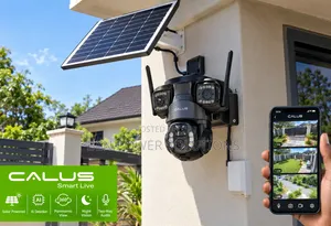 Triple Lens Solar 4G LTE Camera