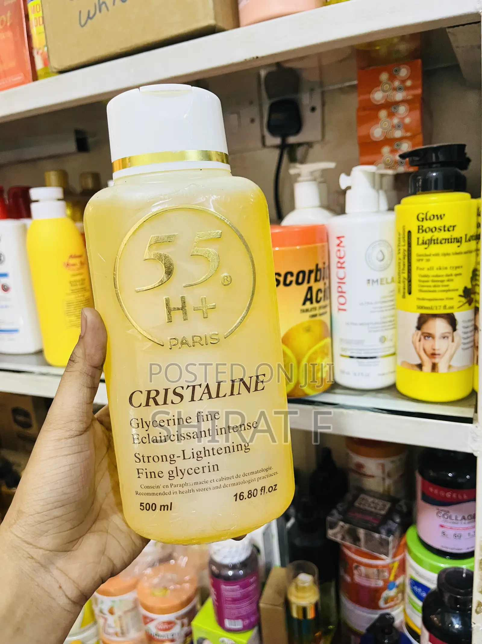 Original Cristaline 55H+ Paris Strong Lightening Oil