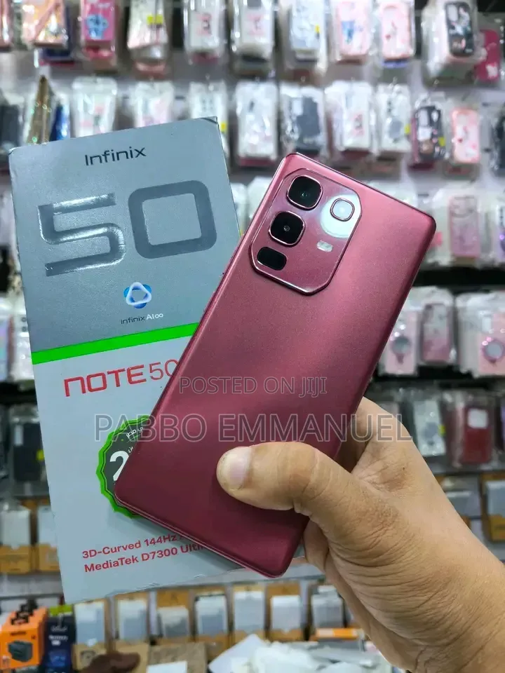 New Infinix Note 50s 256 GB Red