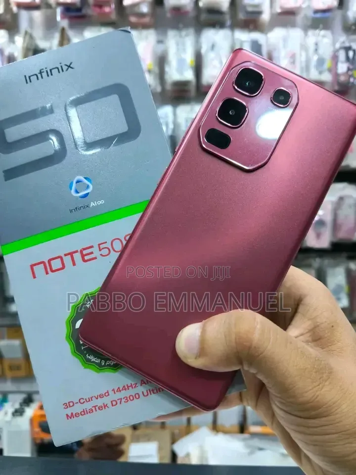 New Infinix Note 50s 256 GB Red