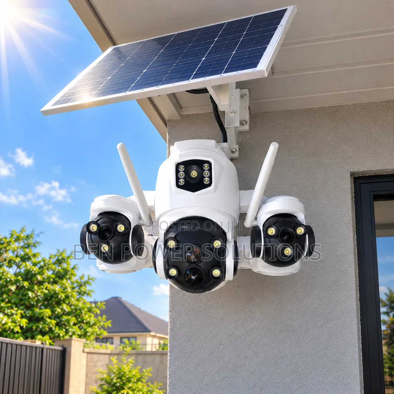 4G Solar Security Camera