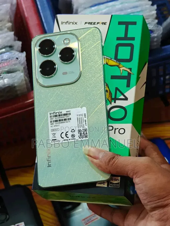 New Infinix Hot 40 Pro 256 GB Green