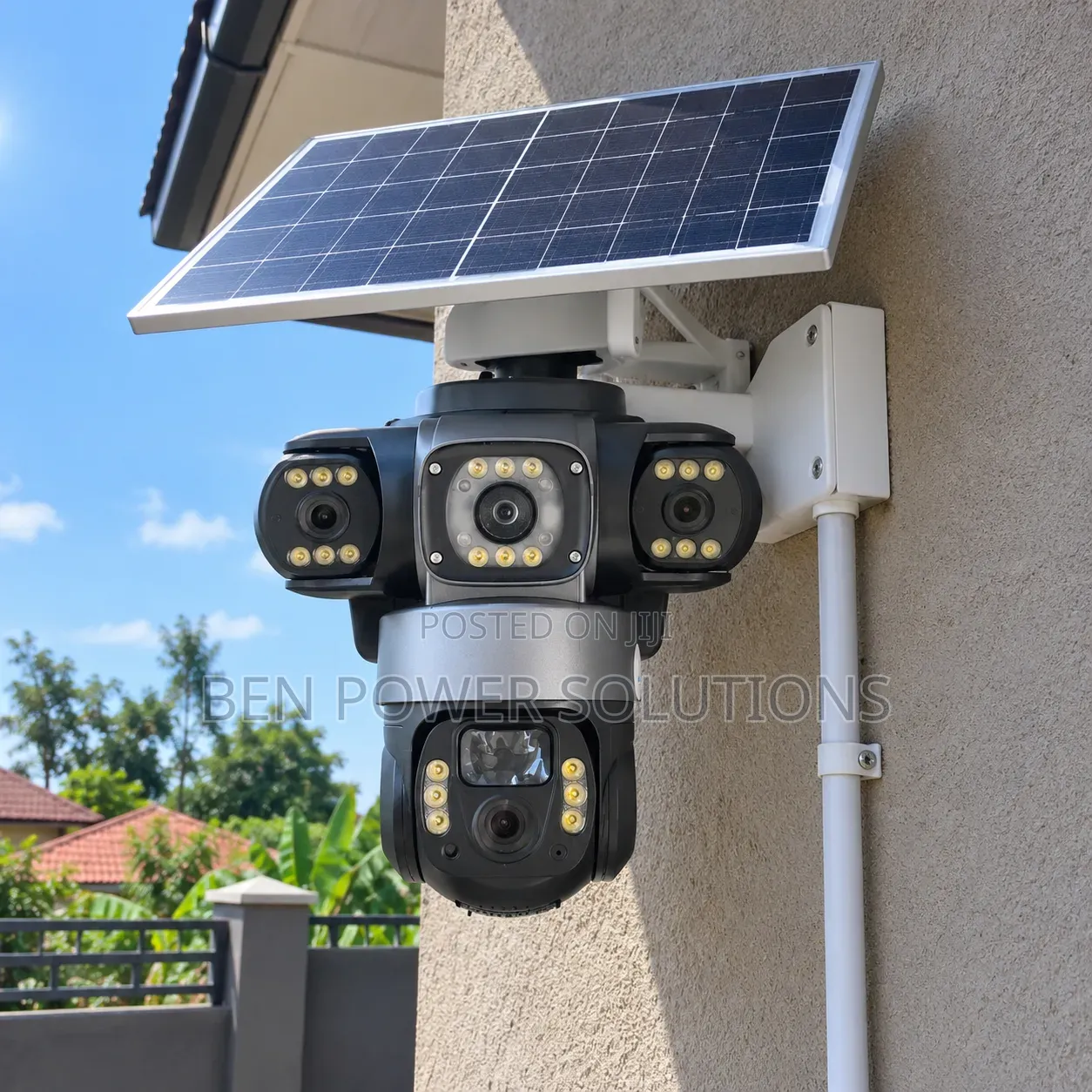 AI 4G Solar Camera