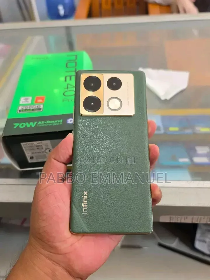 New Infinix Note 40 Pro 5G 256 GB Green