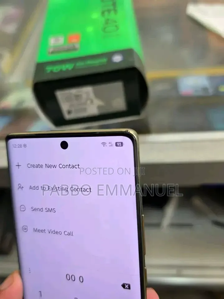 New Infinix Note 40 Pro 5G 256 GB Green
