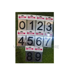 Set of Neat Signs 0-9 Self-Adhesive Number Stickers