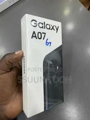 New Samsung Galaxy A07 64 GB Black