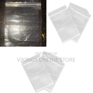 Clear, Resealable Plastic Zip-Lock Bags for Organizing Small Items