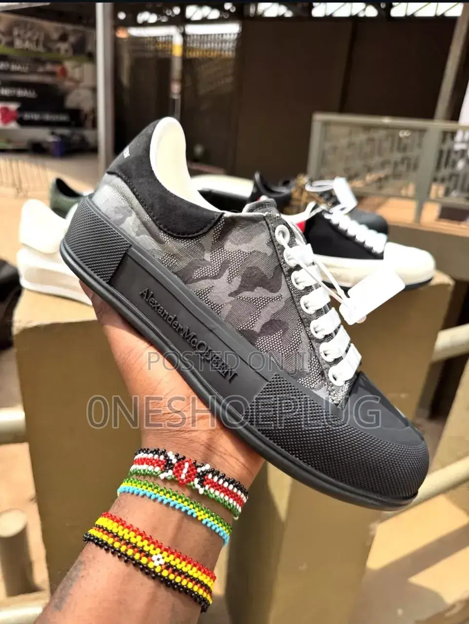 Alexander McQueen Deck Plimsoll Sneakers