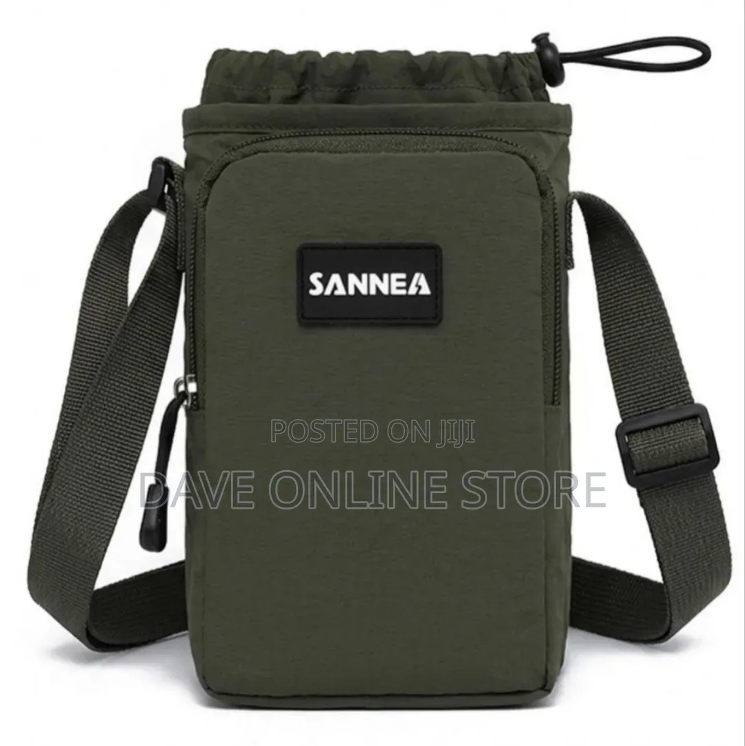 Insulated Water Bottle Carrier and Compact Lunch Bag