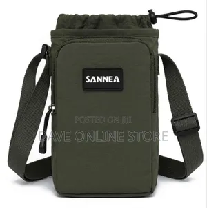 Insulated Water Bottle Carrier and Compact Lunch Bag