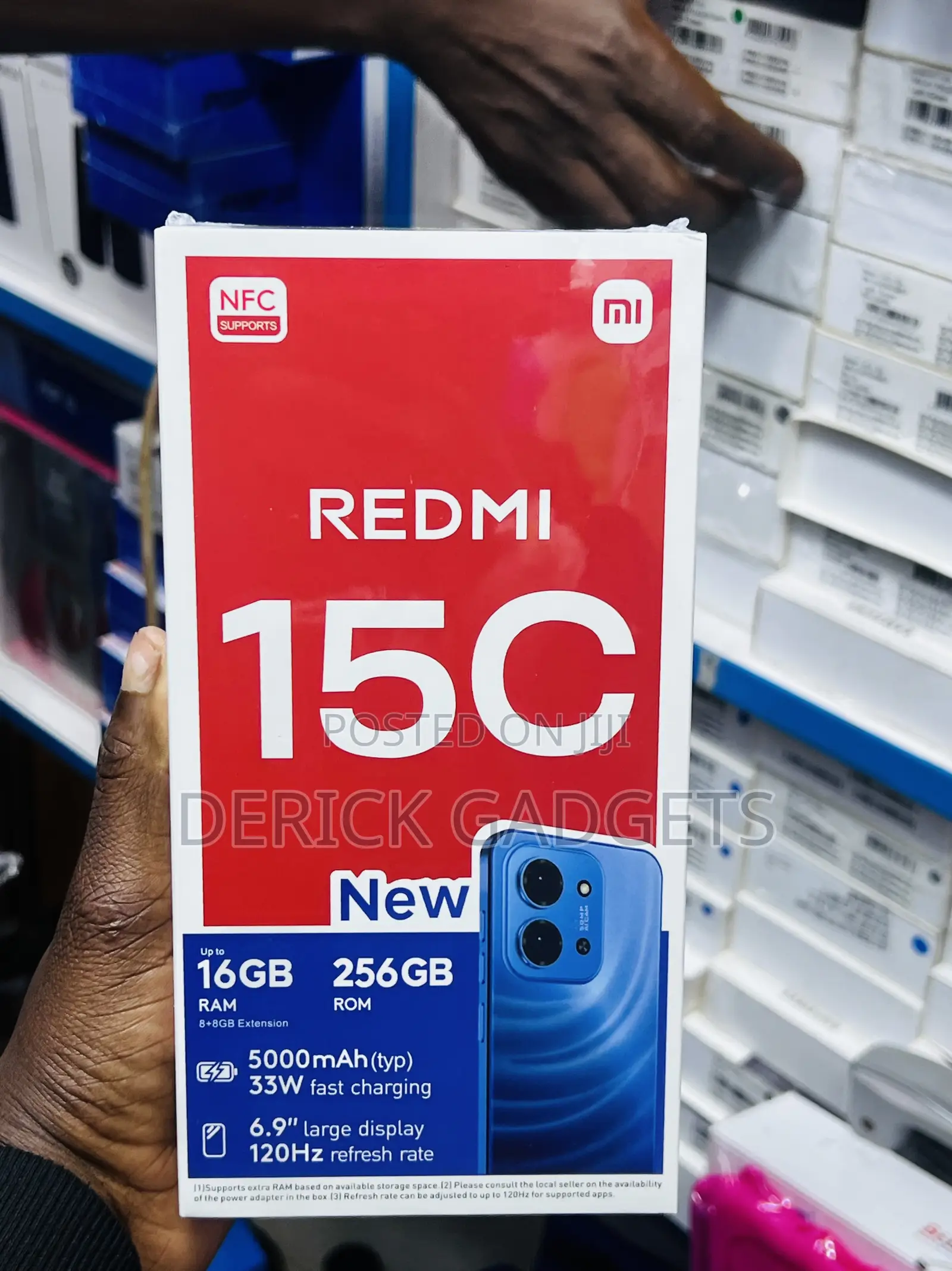 New Xiaomi Redmi 15C 4G 256 GB Black