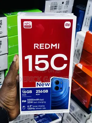 New Xiaomi Redmi 15C 4G 256 GB Black