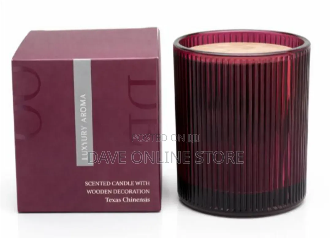 Luxury Aroma" Scented Candle