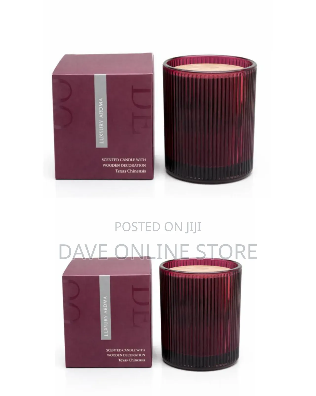 Luxury Aroma" Scented Candle
