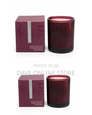 Luxury Aroma" Scented Candle