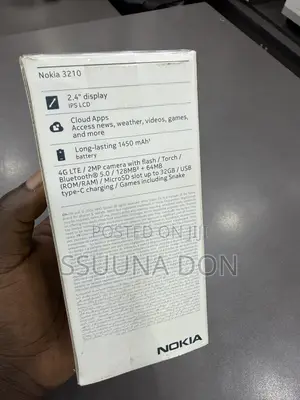 New Nokia 3210 Black