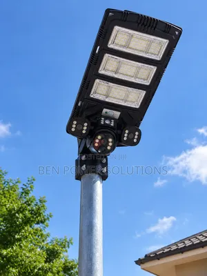 Solar Camera Streetlight
