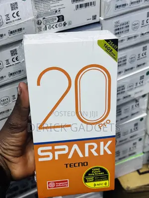 New Tecno Spark 20 Pro 256 GB Black