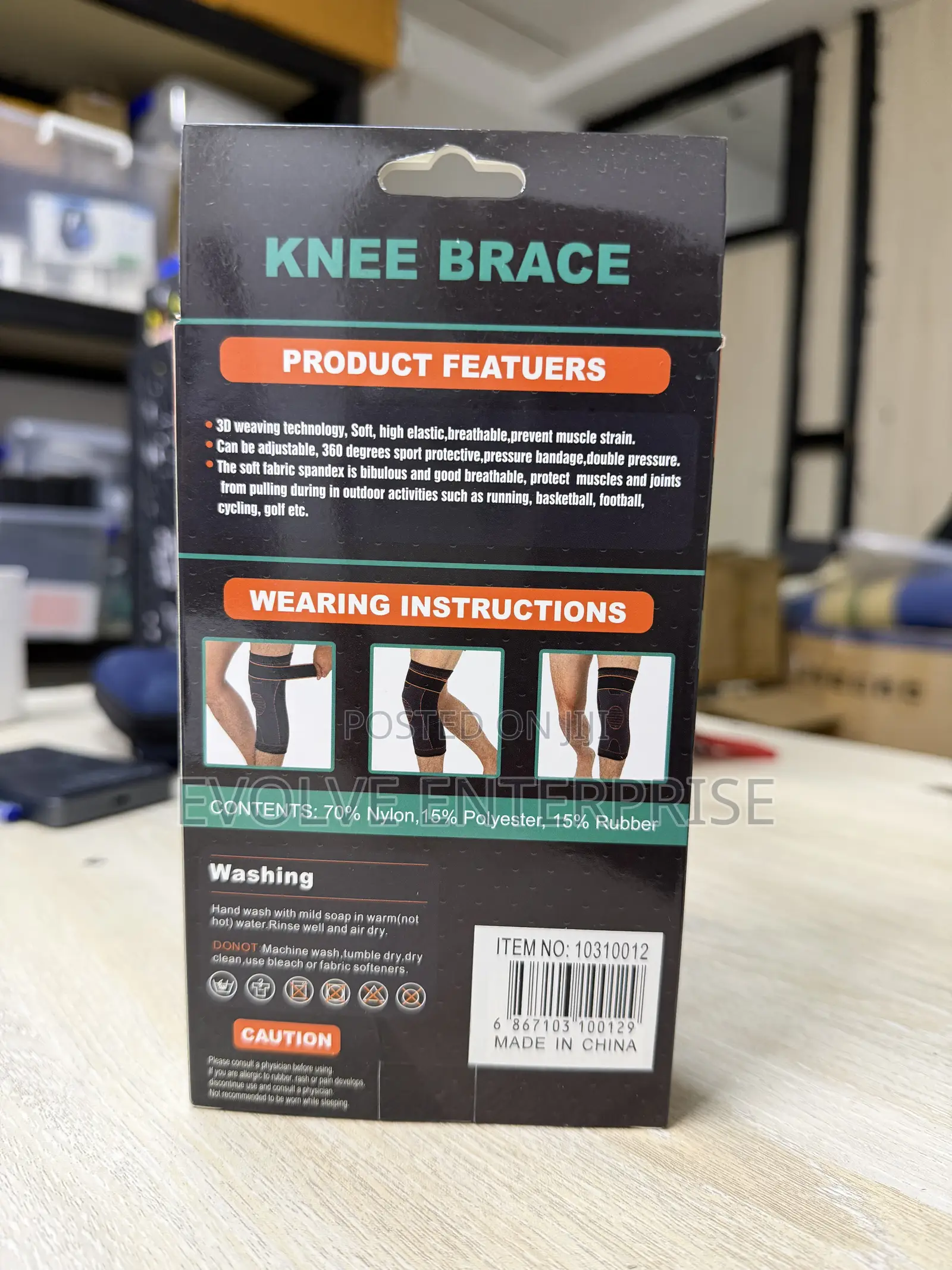 Knee Brace Long Sleeve