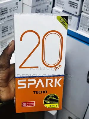 New Tecno Spark 20 Pro 256 GB Black