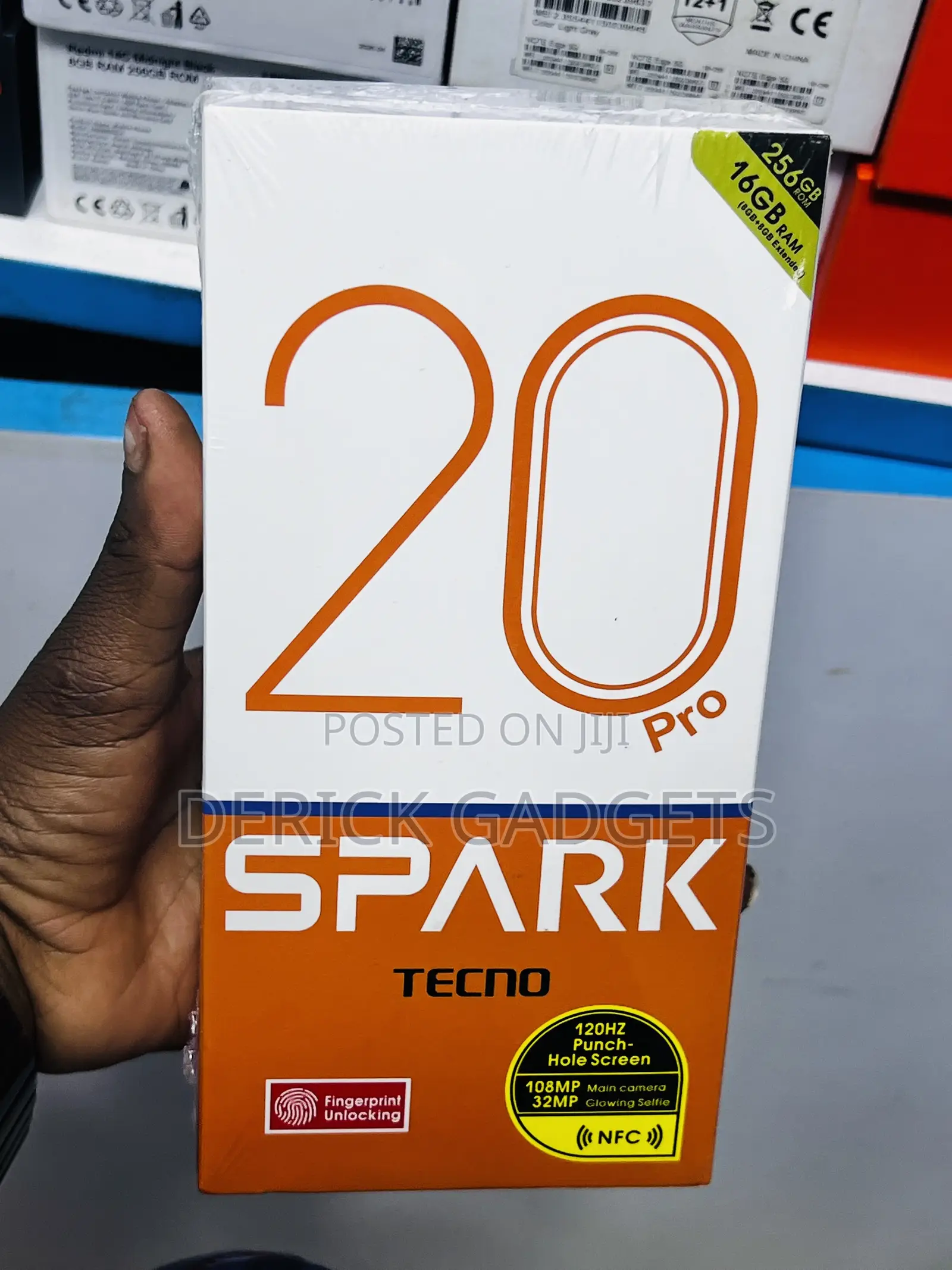 New Tecno Spark 20 Pro 256 GB Black
