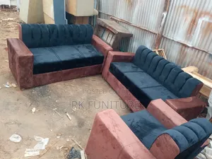 5 Seater L Sofa Set