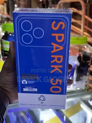 New Tecno Spark 50 128 GB Black