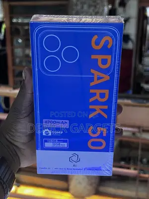 New Tecno Spark 50 128 GB Black