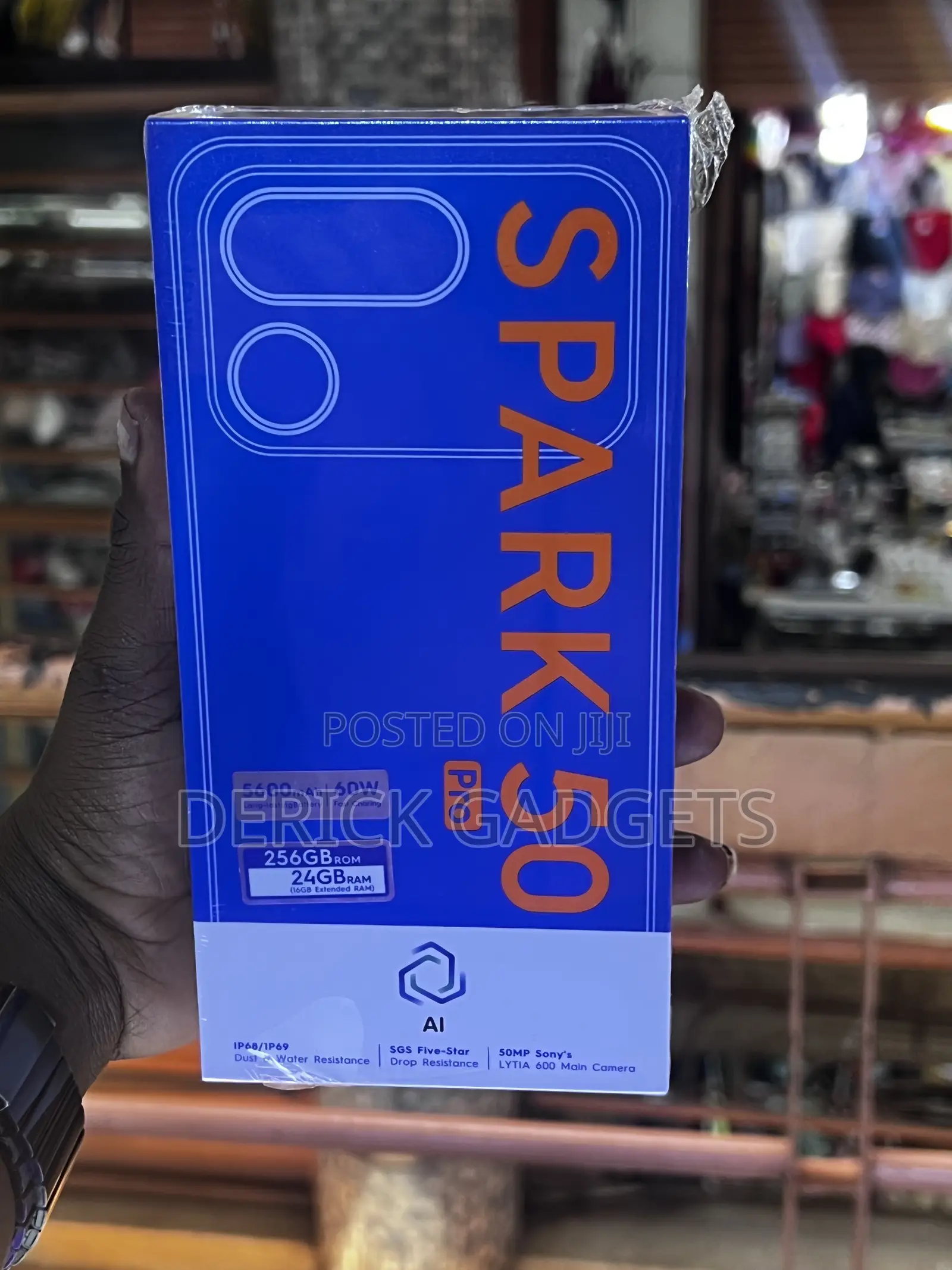 New Tecno Spark 50 Pro 256 GB Black