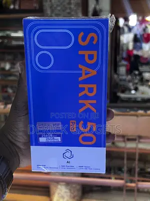 New Tecno Spark 50 Pro 256 GB Black