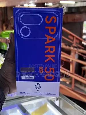 New Tecno Spark 50 Pro 256 GB Black