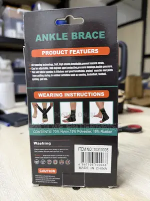 Ankle Brace - Black-Green