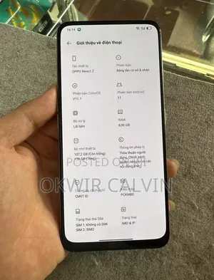 Oppo Reno 2Z 256 GB Green