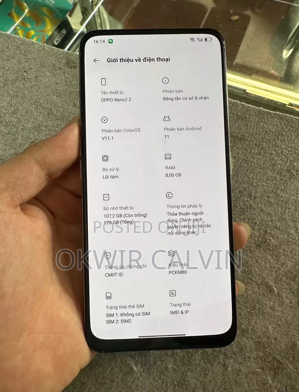 Oppo Reno 2Z 256 GB Green