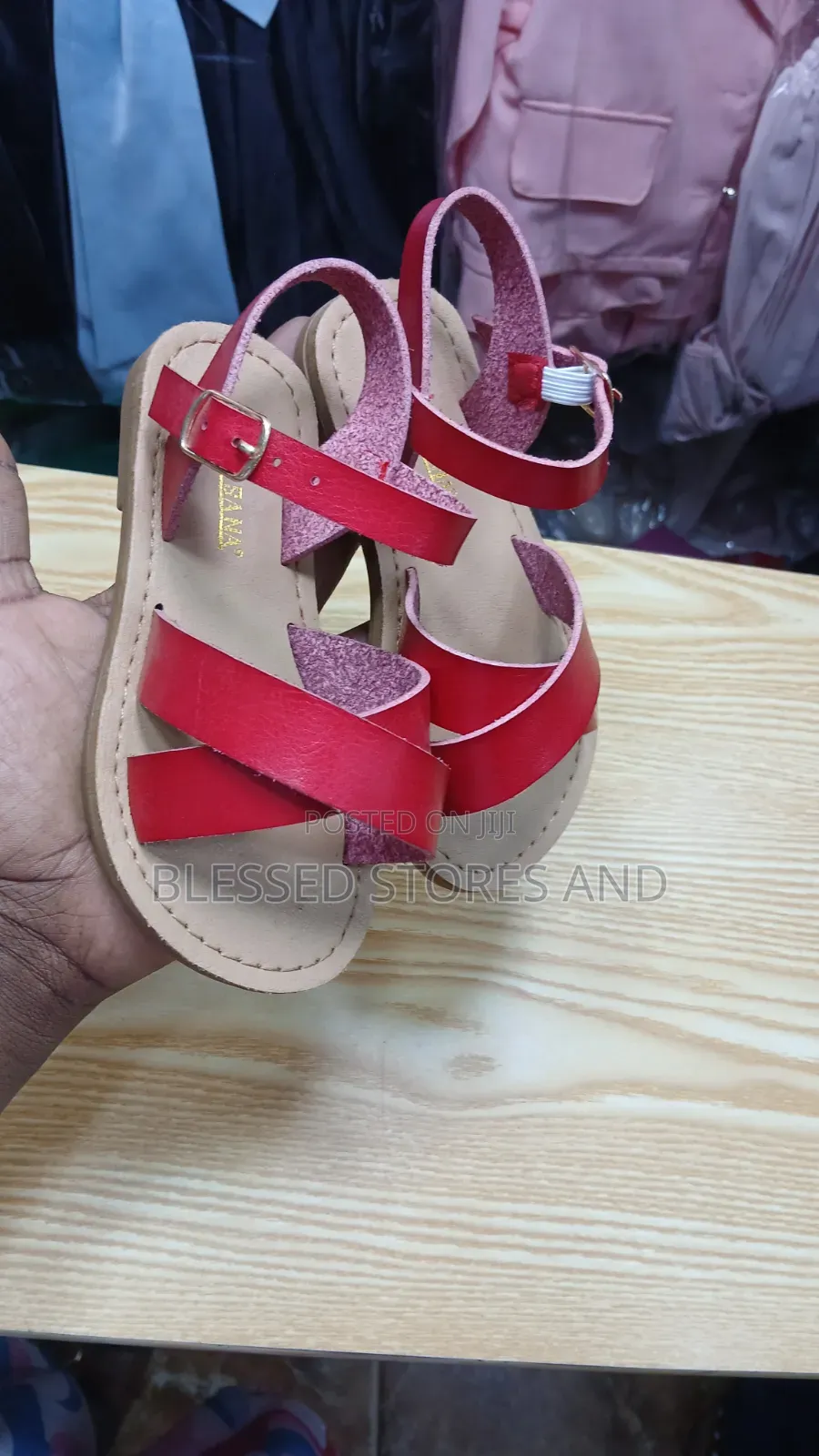 Kids Rubber Open Shoes