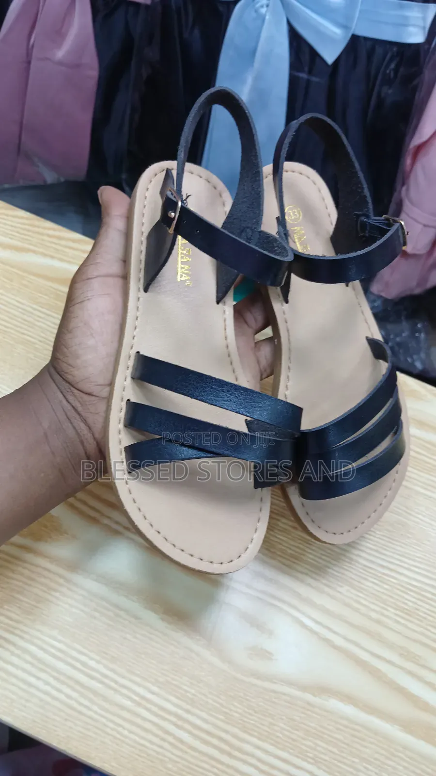Kids Rubber Open Shoes
