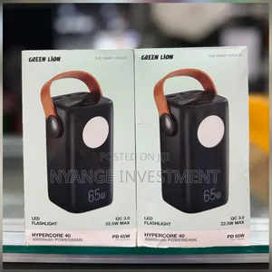 Green Lion Hyper Core 40 Power Bank (40000mAh, 65W PD) -