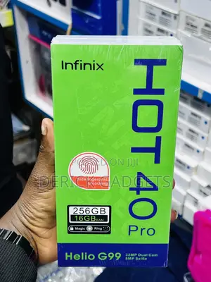 New Infinix Hot 40 Pro 256 GB Black