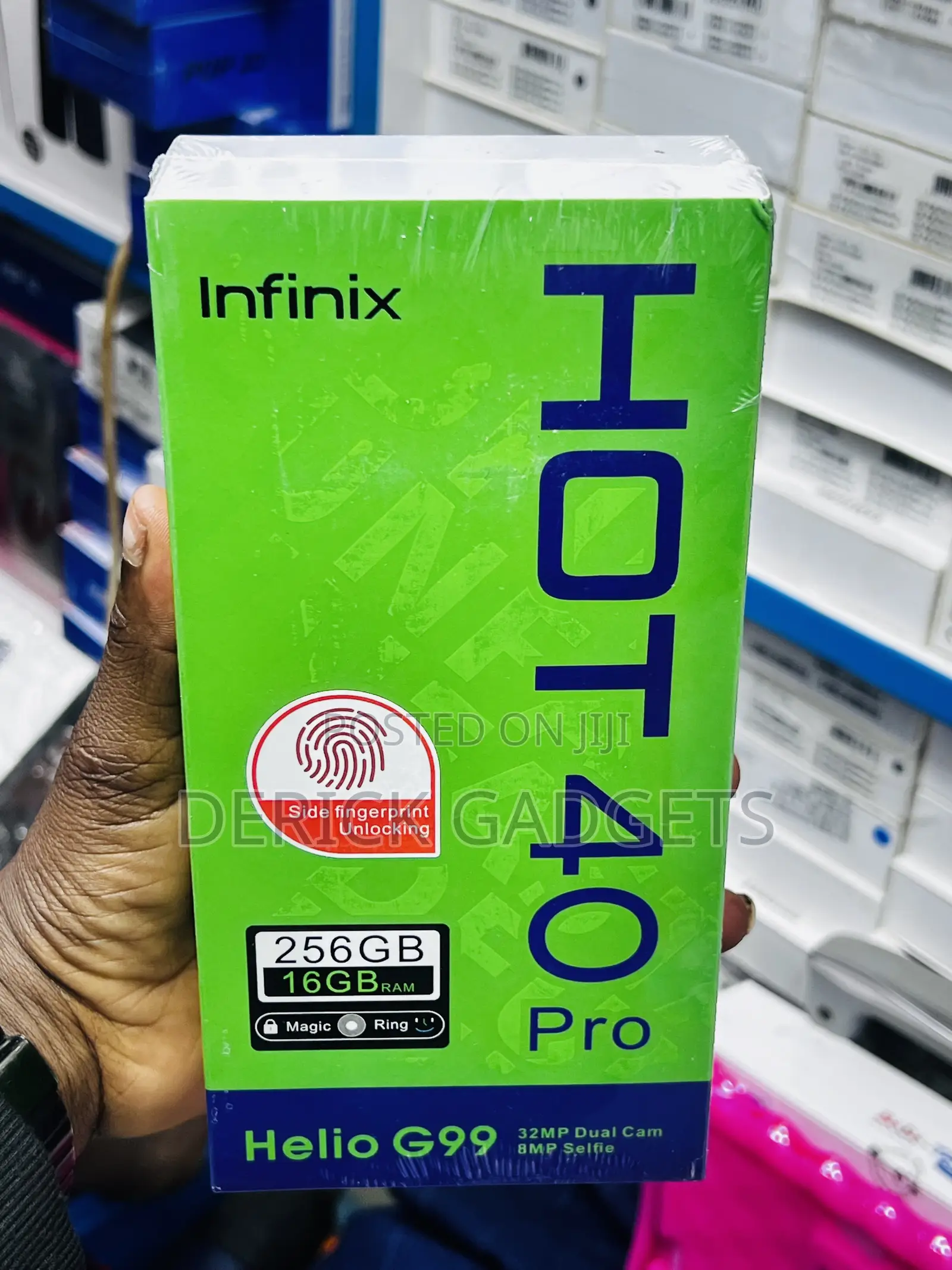 New Infinix Hot 40 Pro 256 GB Black