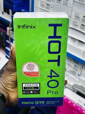 New Infinix Hot 40 Pro 256 GB Black