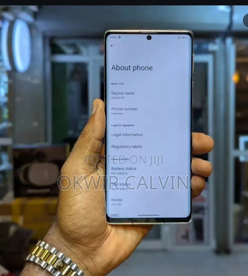 Sharp Aquos R6 128 GB White