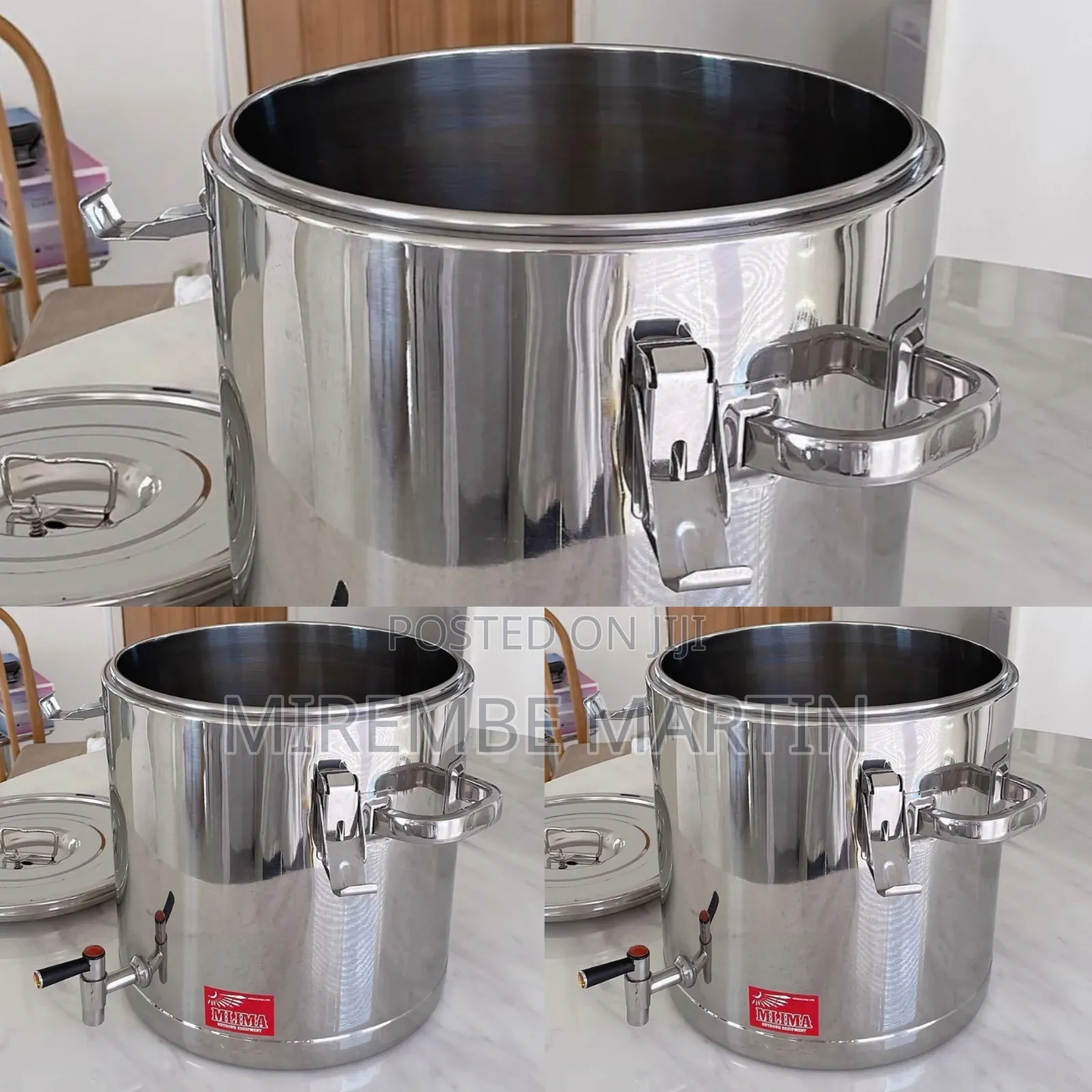Stainless Steel Tea Can 20 Litres