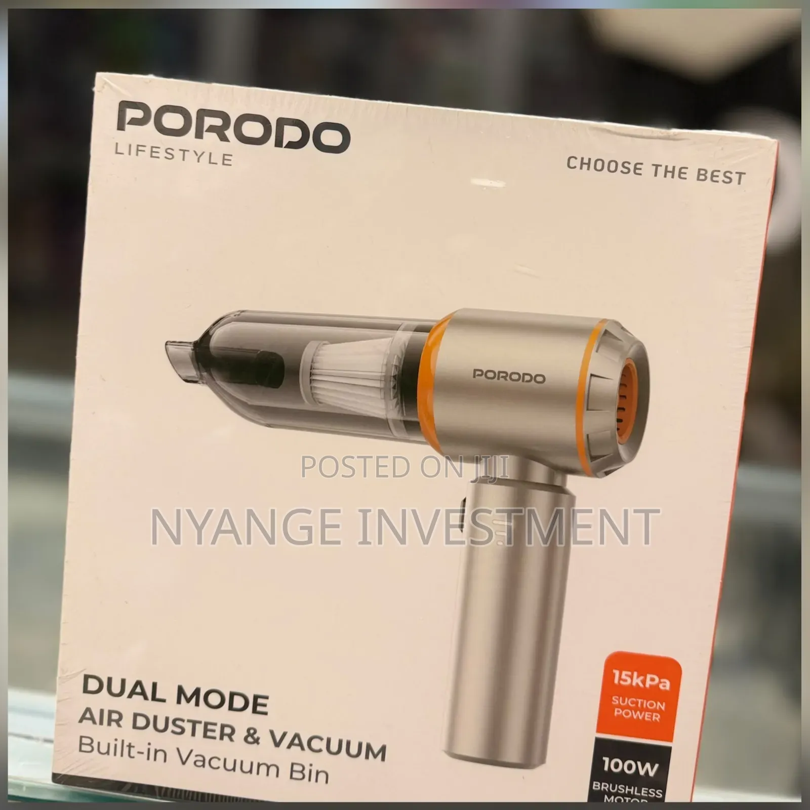 Porodo Lifestyle Dual Mode Air Duster Vacuum Cleaner